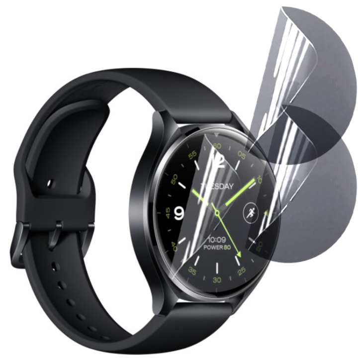 Противоударная гидрогелевая пленка Hydrogel Film для Xiaomi Watch 2 (6 шт), Transparent
