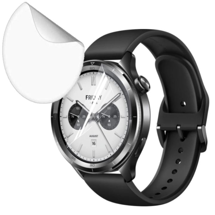 Противоударная гидрогелевая пленка Hydrogel Film для Xiaomi Watch S4 (6 шт), Transparent