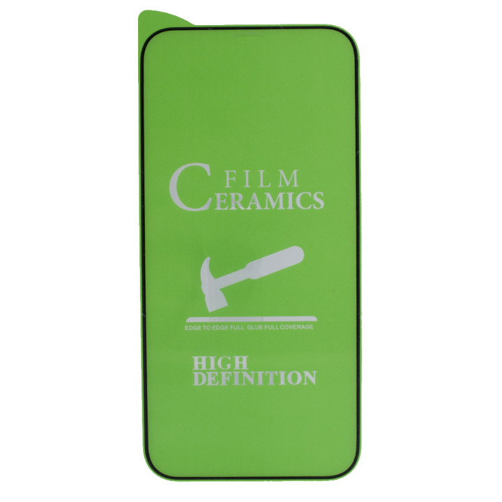 Защитная пленка Ceramics Full coverage film для Apple iPhone 12 / 12 Pro, Black