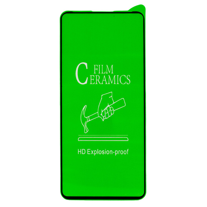 Защитная пленка Ceramics Full coverage film для Samsung Galaxy A72 / Xiaomi Poco X3, Black