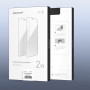 Защитная пленка Full Screen Nillkin 9H для Samsung Galaxy S23 Ultra 2шт с рамкой для поклейки, Black