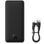Power Bank Baseus (PPQD090101) 30000mAh 20W + кабель USB-Type-C 0.3m, Black