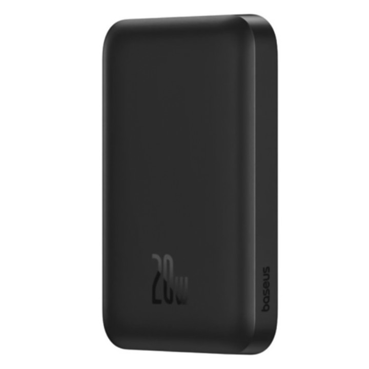 Зовнішній акумулятор Power Bank Baseus Magnetic 6000mAh 20W, Black