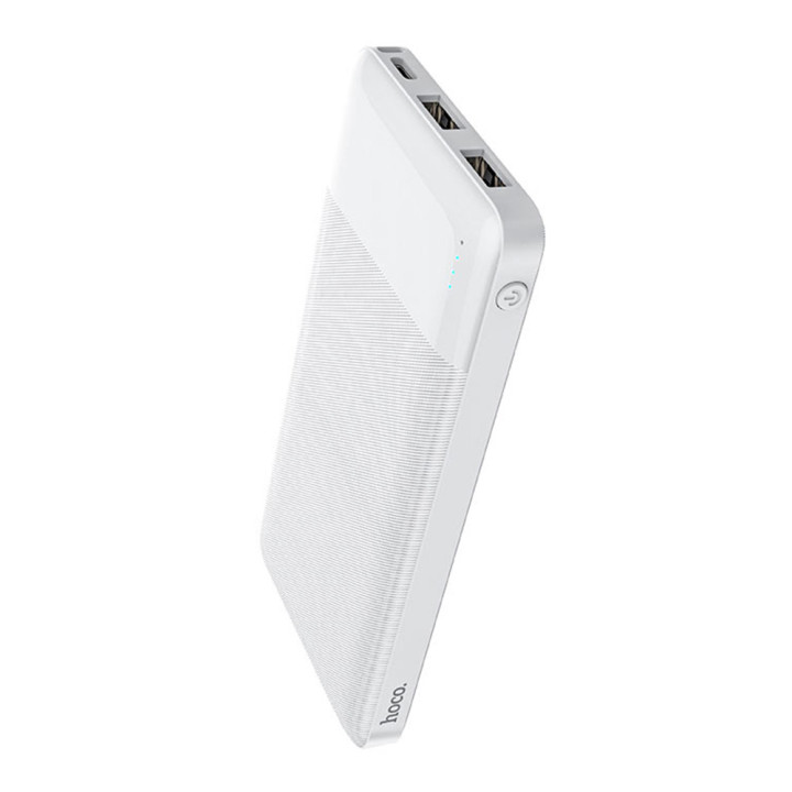 Портативная батарея Power bank Hoco J72 Easy travel 10000mAh, White