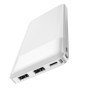 Портативная батарея Power bank Hoco J72 Easy travel 10000mAh, White