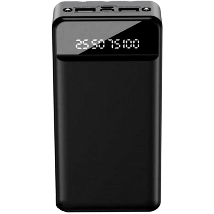 Портативная батарея Power Bank XO PR164 30000 mAh, Black