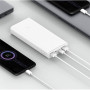 Внешний аккумулятор Xiaomi Power Bank 3 20000mAh 2USB + Type-C + MicroUSB (PLM18ZM), White