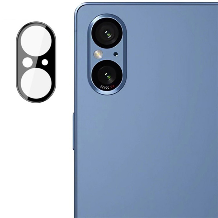 Защитная рамка со стеклом Tempered Glass на заднюю камеру для Sony Xperia 5 V