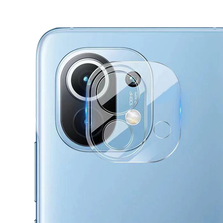 Защитное стекло Tempered Glass 0,3 мм 2.5D на заднюю камеру для Xiaomi Mi 11, Transparent