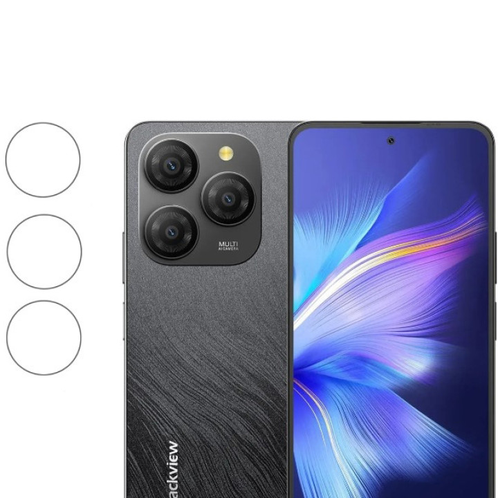 Защитное стекло Tempered Glass 2.5D на заднюю камеру для Blackview Shark 9
