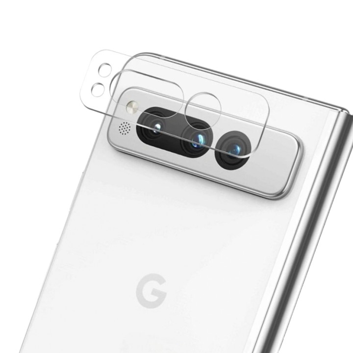 Защитное стекло 3D Tempered Glass на заднюю камеру для Google Pixel Fold