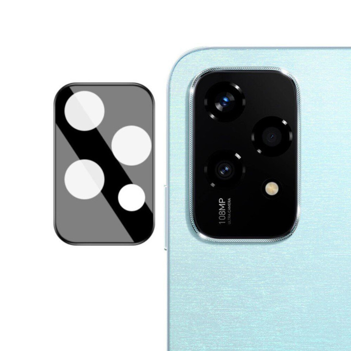 Защитное стекло на камеру Tempered Glass для Honor 200 Lite, Black