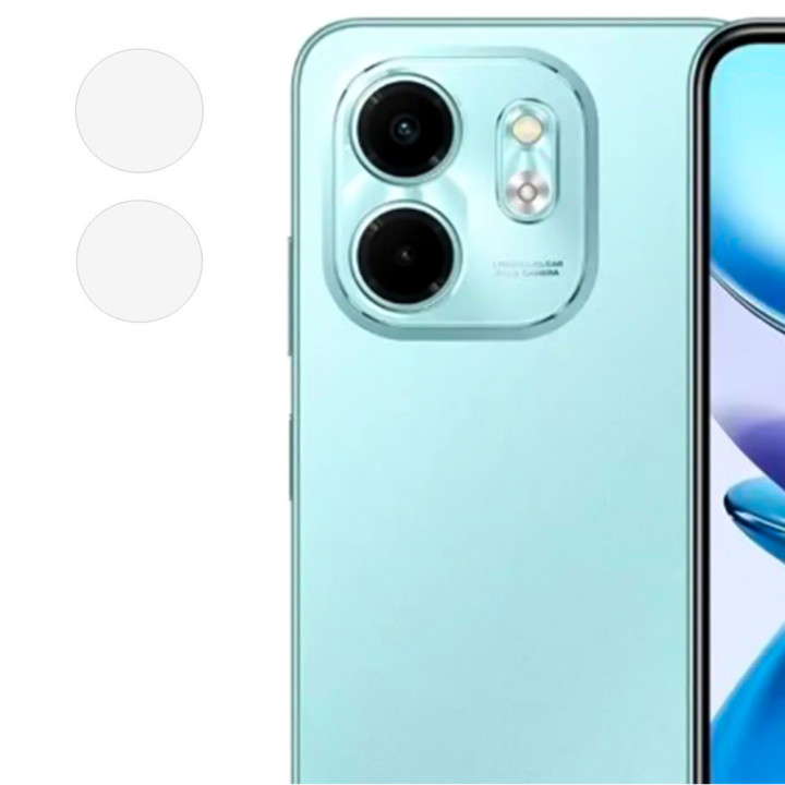 Защитное стекло Tempered Glass для Infinix Smart 9 на заднюю камеру, Transparent