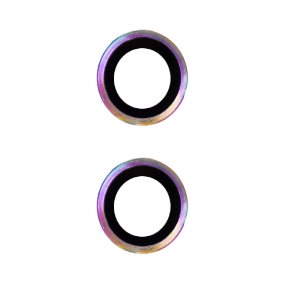 Защитное стекло с рамкой CD Pattern на заднюю камеру для Motorola Edge 50 Neo разноцветный