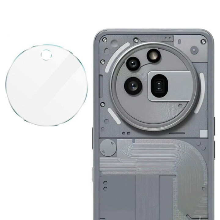 Защитное стекло Tempered Glass 2.5D на заднюю камеру для Nothing Phone (3a) Pro