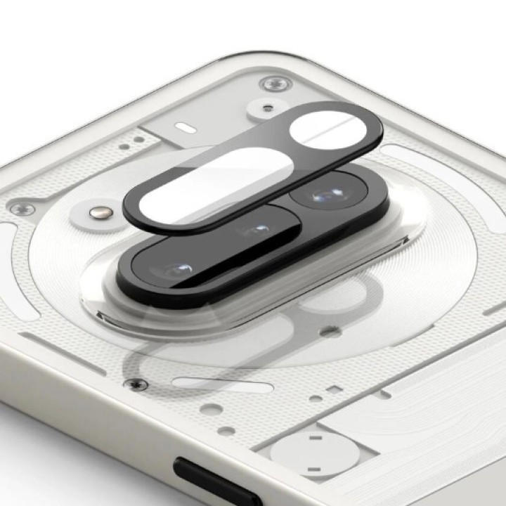 Защитное стекло с рамкой на заднюю камеру для Nothing Phone (3a)