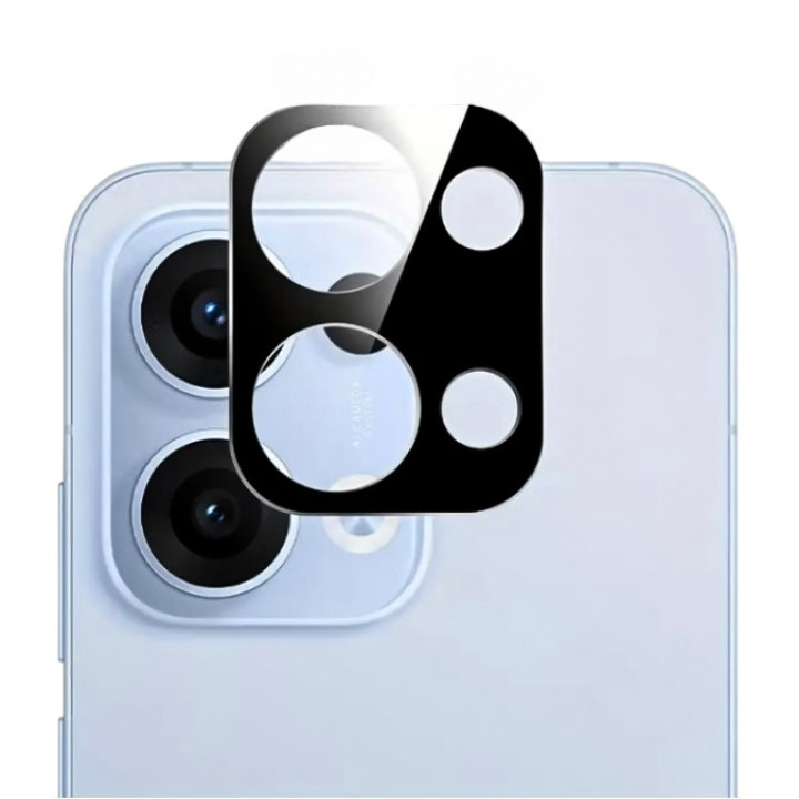 Защитное стекло Tempered Glass на заднюю камеру для Oppo Reno13 5G, Black