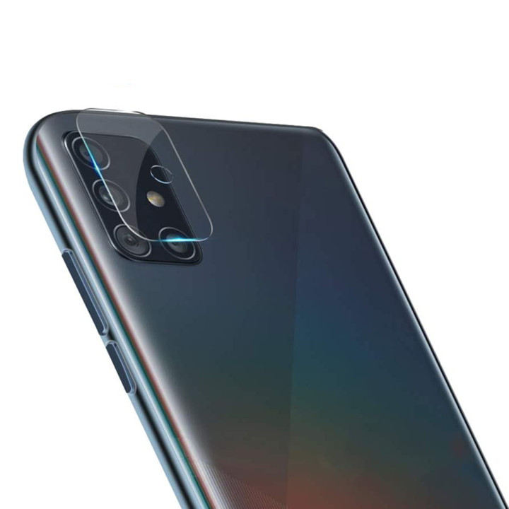 Защитное стекло Tempered Glass 0,3 мм 2.5D для основной камеры для Samsung Galaxy A71 Transparent