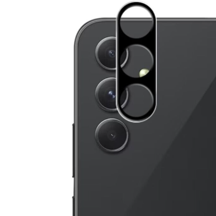 Защитная рамка со стеклом на заднюю камеру Tempered Glass для Samsung Galaxy A35​