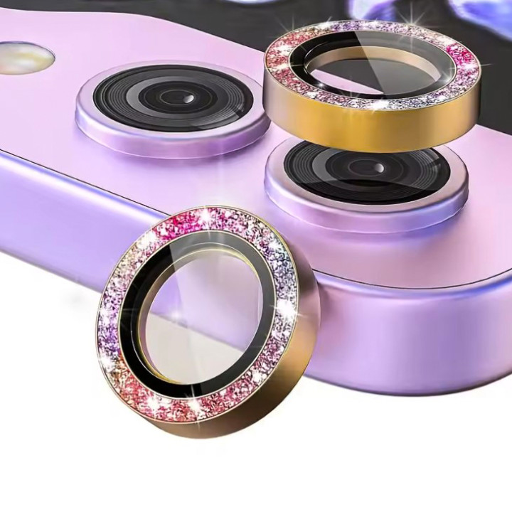 Защитное стекло с рамкой CD Pattern на заднюю камеру для Samsung Galaxy Flip6 / Flip7 FE