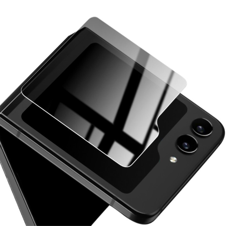 Защитное стекло Privacy на передний экран для Samsung Galaxy Flip6 / Flip7 FE, Black