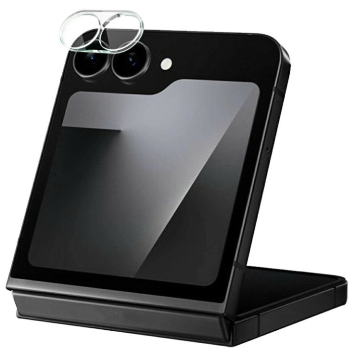 Защитное стекло 3D на заднюю камеру для Samsung Galaxy Flip7