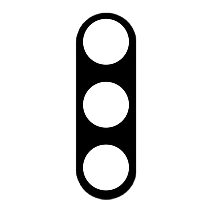 Защитное стекло 3D на заднюю камеру для Samsung Galaxy S24 Plus