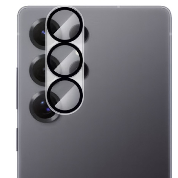 Защитное стекло на заднюю камеру для Samsung Galaxy S25 FE, Black