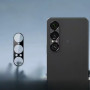 Защитная рамка со стеклом на заднюю камеру Tempered Glass для Sony Xperia 1 VII, Black