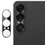 Защитная рамка со стеклом на заднюю камеру Tempered Glass для Sony Xperia 1 VII, Black