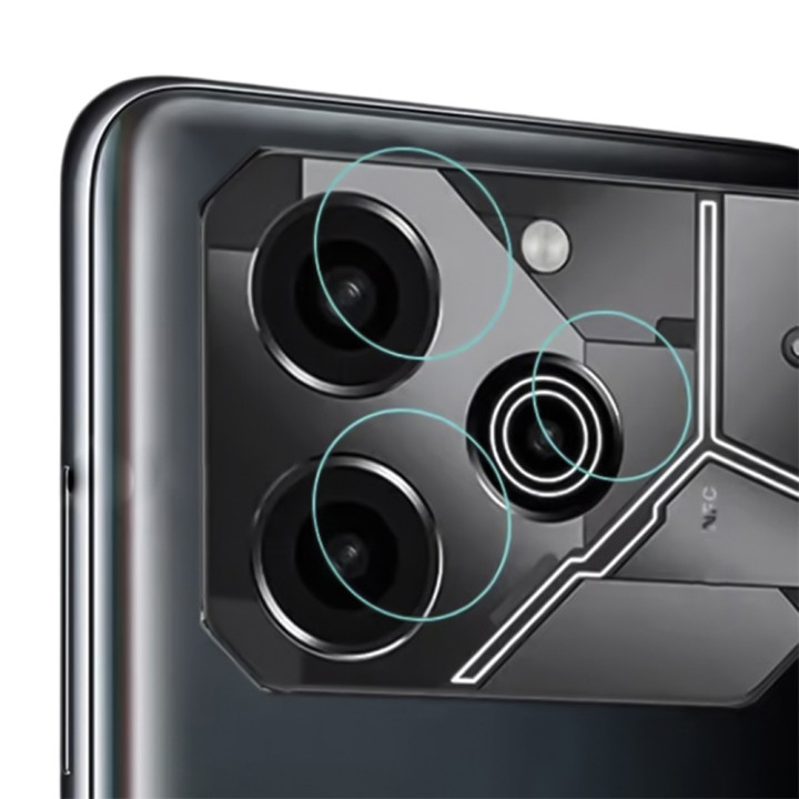 Защитное стекло Tempered Glass 0,3mm 2.5D для Tecno Pova 6 на заднюю камеру