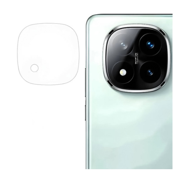 Защитное стекло на заднюю камеру для Xiaomi Redmi Note 14 Pro+ 5G 