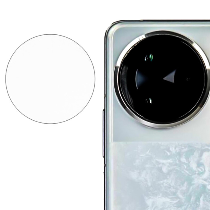 Защитное стекло Tempered Glass 2.5D для Xiaomi Poco F7 Ultra / Redmi K80 Pro на заднюю камеру