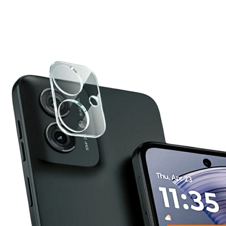 Защитное стекло Tempered Glass на заднюю камеру для Motorola Moto G55