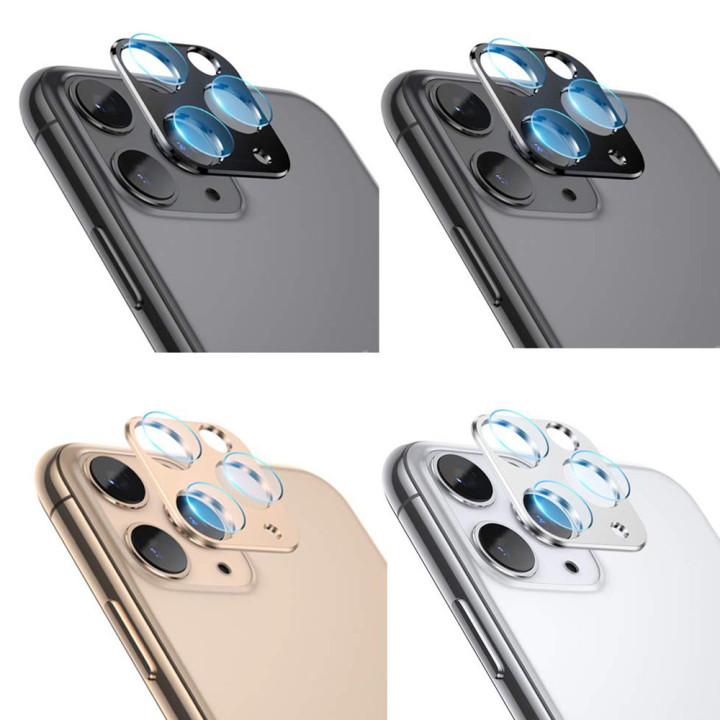 Защитная рамка со стеклом XO Tempered на заднюю камеру для Apple iPhone 11 Pro, iPhone 11 Pro Max