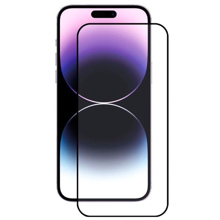 Защитное стекло 21D Full Glue для Apple iPhone 15, Black