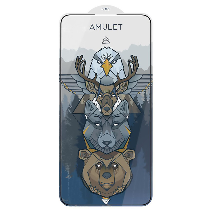 Защитное стекло AMULET 2.5D HD Antistatic для iPhone 15 Plus / 16 Plus
