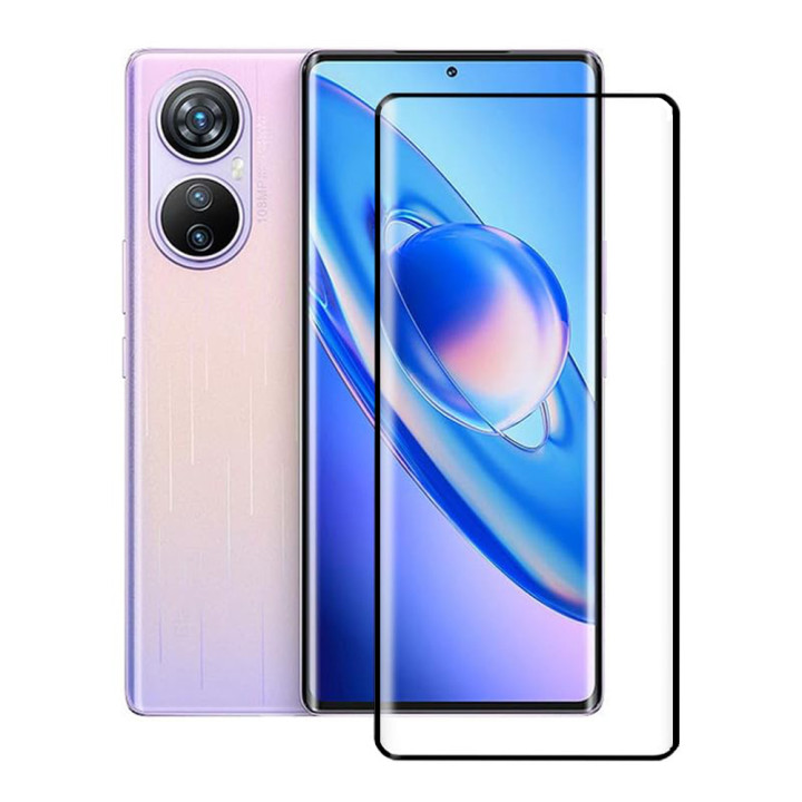 Закаленное защитное стекло Full Screen 3D Tempered Glass для Blackview A200 Pro, Black