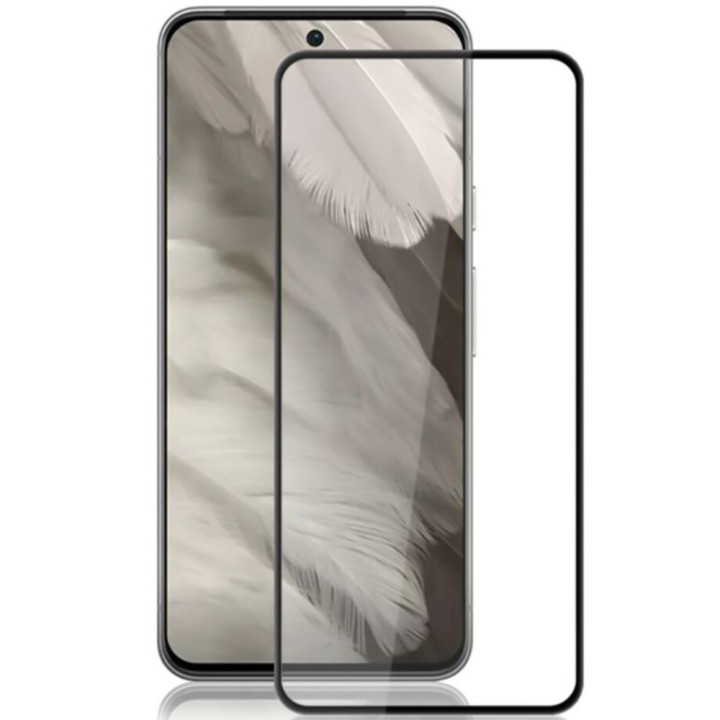 Закаленное защитное стекло Full Screen Tempered Glass для Google Pixel 8 Pro, Black