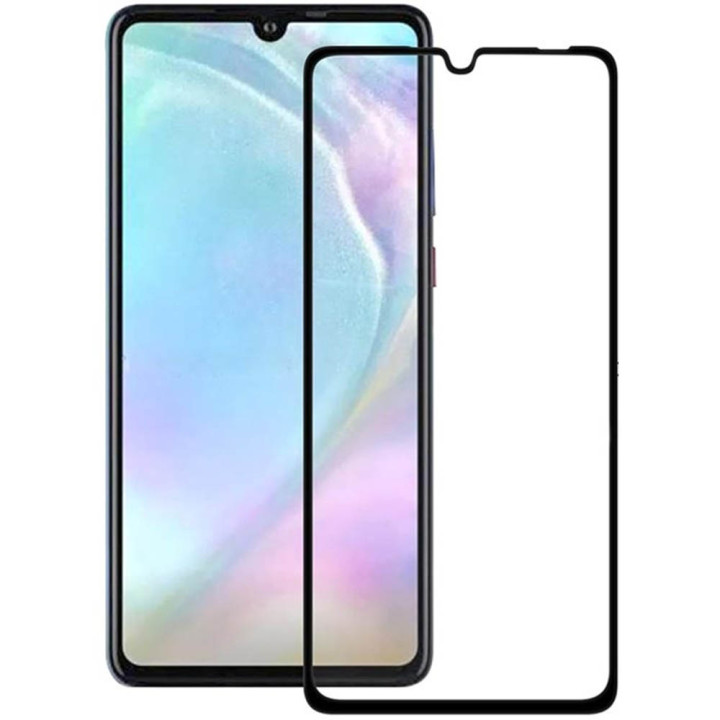 Защитное стекло 2.5D Full Screen Tempered Glass для Huawei P30 Lite, Black