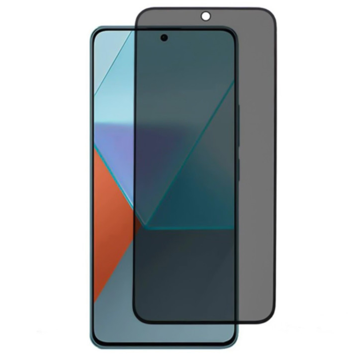 Защитное стекло Privacy Full Screen для Infinix Hot 40 / Hot 40 Pro, Black