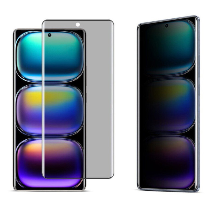 Защитное стекло 3D Privacy Full Screen для Infinix Hot 50 Pro +, Black