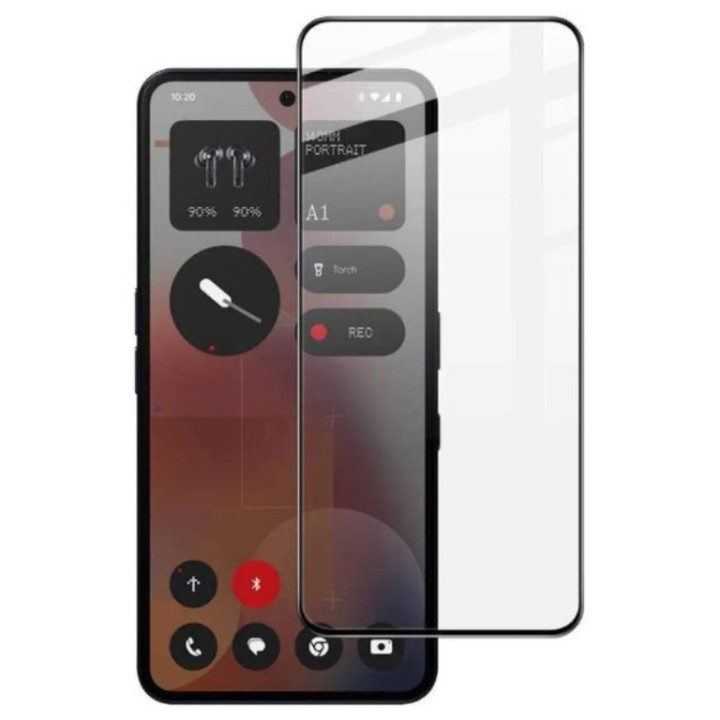 Защитное стекло Full Screen Tempered Glass для Nothing Phone (3a), Black