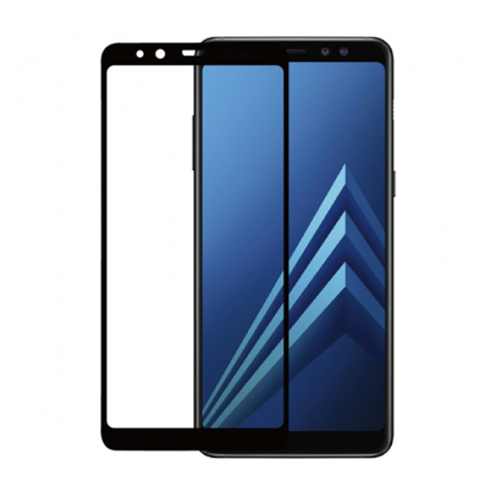 Защитное стекло 2.5D FULL SCREEN Tempered Glass для Samsung Galaxy A8 Plus 2018 (A730)