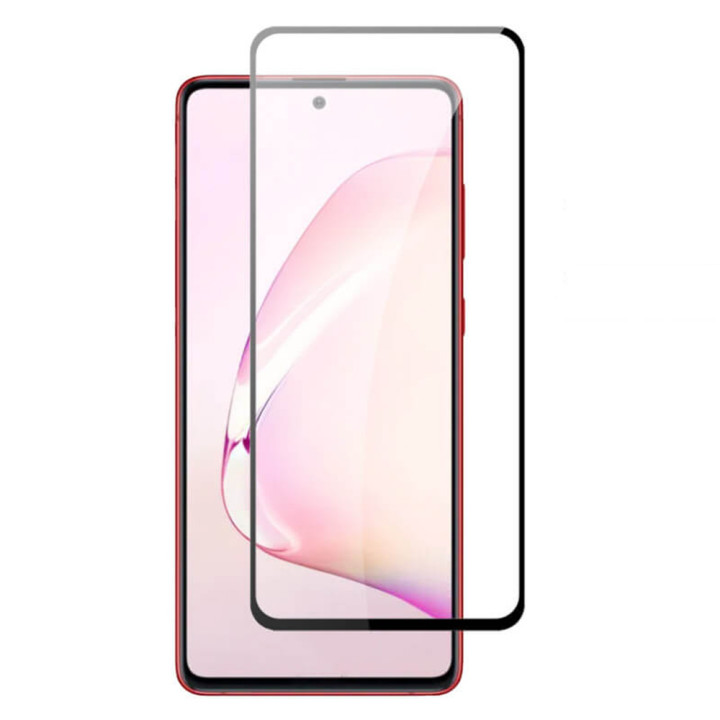 Защитное стекло Full Screen Tempered Glass 2.5D для Samsung Galaxy Note 10 Lite Black