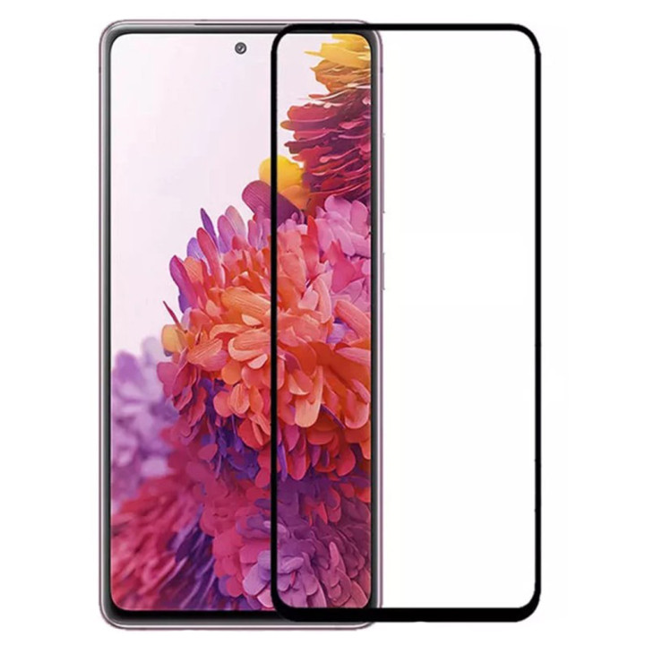 Защитное стекло Full Screen Tempered Glass 2.5D для Samsung Galaxy S20 FE, Black