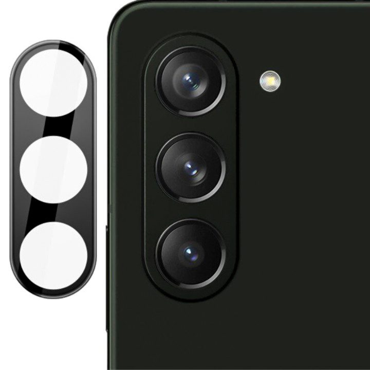 Защитная рамка со стеклом на заднюю камеру Tempered Glass для Samsung Galaxy Fold5