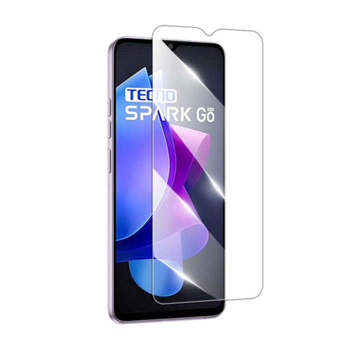 Защитное стекло Tempered Glass 0.3mm для Tecno Spark GO 2023, Transparent