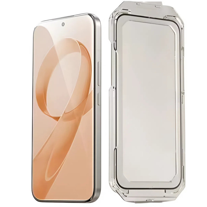 Закалённое защитное стекло XUNDD Full Screen для Poco F8 Ultra / Redmi K90 Pro Max с рамкой для автоустановки, Black