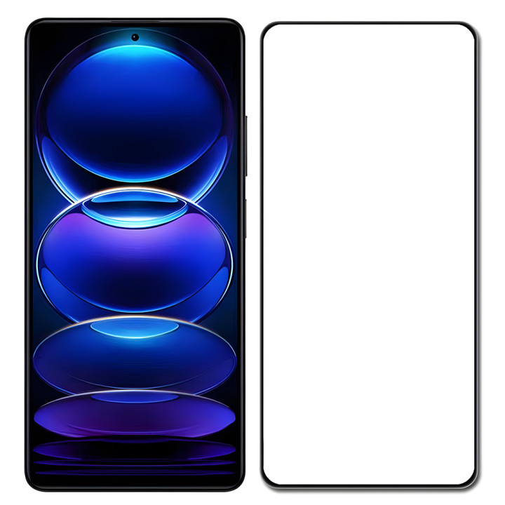 Закаленное защитное стекло Full Screen Tempered Glass для Xiaomi Poco X6 Pro, Black
